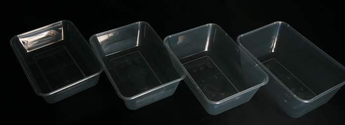 Rectangular food containers